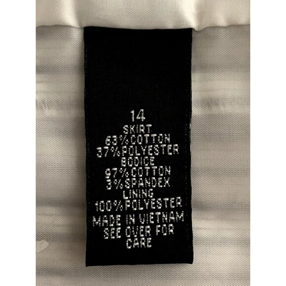 ALYX Womens Boat Neck Red & Pinstripe Sleeveless Sheath Dress W/ Pockets Size 14 - Picture 12 of 13